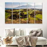 Royal County Down Sogoto Golf Downs 5 Pieces Canvas Prints Wall Art Decor - Painting Canvas,Multi Panel,Painting Prints,For Sale
