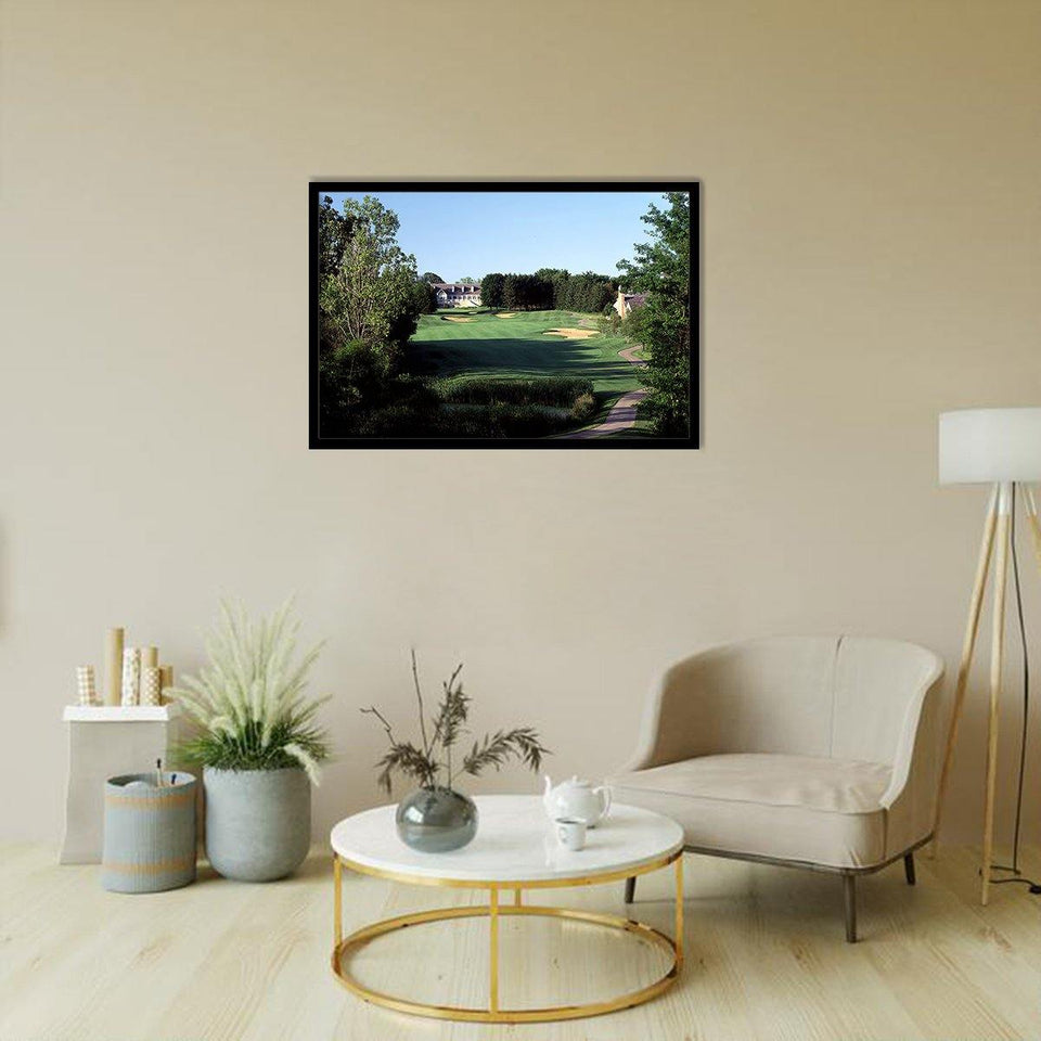 Royal Melbourne Golf Club (Melbourne, Victoria, Australia)-Sport Art, Art Print, Frame Art,Plexiglass Cover