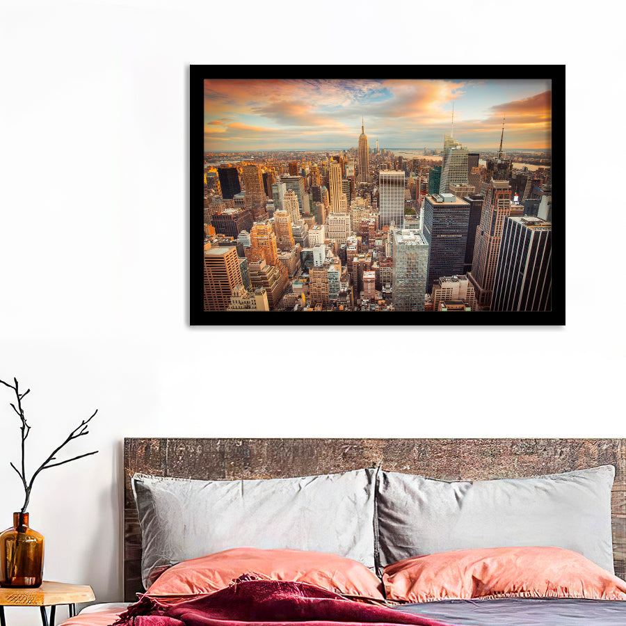 Royalty Free New York City Skyline Framed Wall Art Prints - Framed Prints, Prints for Sale, Framed Art