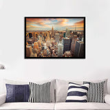 Royalty Free New York City Skyline Framed Wall Art Prints - Framed Prints, Prints for Sale, Framed Art
