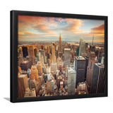 Royalty Free New York City Skyline Framed Wall Art Prints - Framed Prints, Prints for Sale, Framed Art
