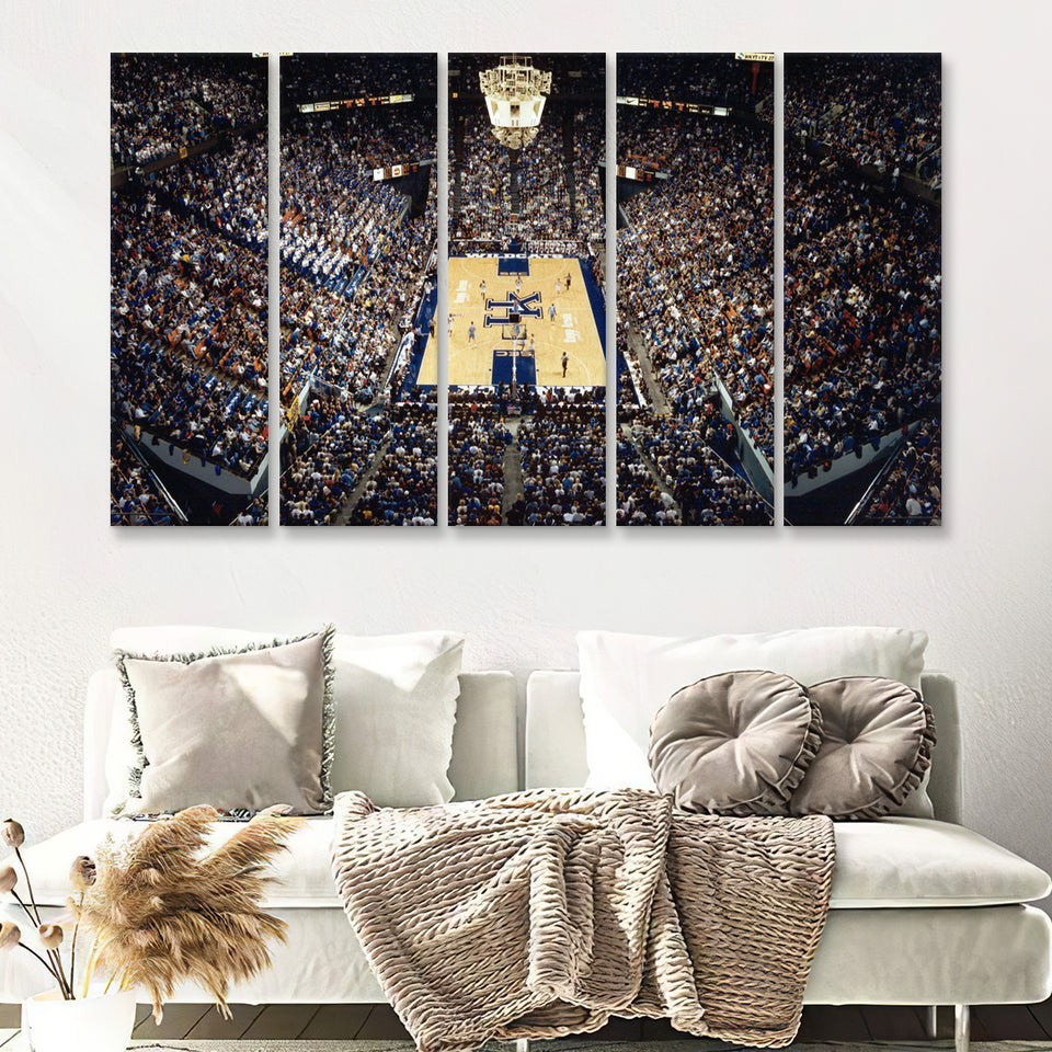 Rupp Arena 5 Pieces B Canvas Prints Wall Art - Painting Canvas, Multi Panels,5 Panel, Wall Decor