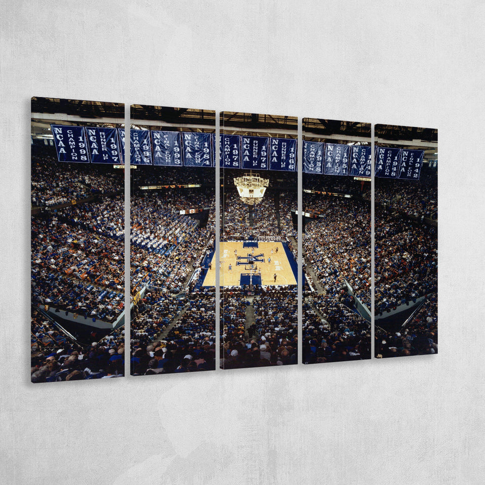 Rupp Arena, Stadium Canvas, Sport Art, Gift for him, Multi Panels B, Canvas Prints Wall Art Decor