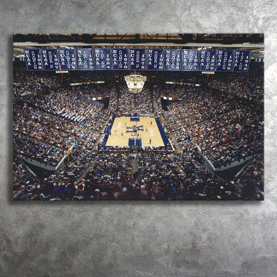 Rupp Arena, Stadium Canvas, Sport Art, Gift for him, Fan Gift, Canvas Prints Wall Art Decor