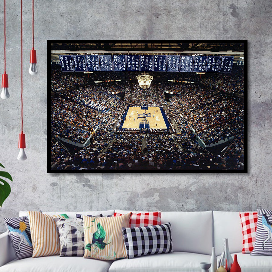 Rupp Arena, Stadium Canvas, Sport Art, Gift for him, Framed Art Prints Wall Art Decor, Framed Picture