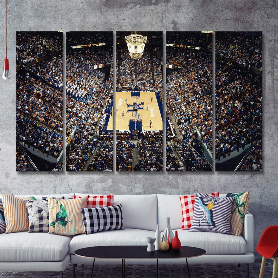 Rupp Arena 5 Pieces B Canvas Prints Wall Art - Painting Canvas, Multi Panels,5 Panel, Wall Decor