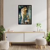 Russian Venera By Boris Kustodiev-Art Print,Frame Art,Plexiglass Cover
