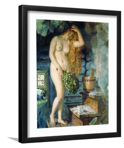 Russian Venera By Boris Kustodiev-Canvas Art,Art Print,Framed Art,Plexiglass cover