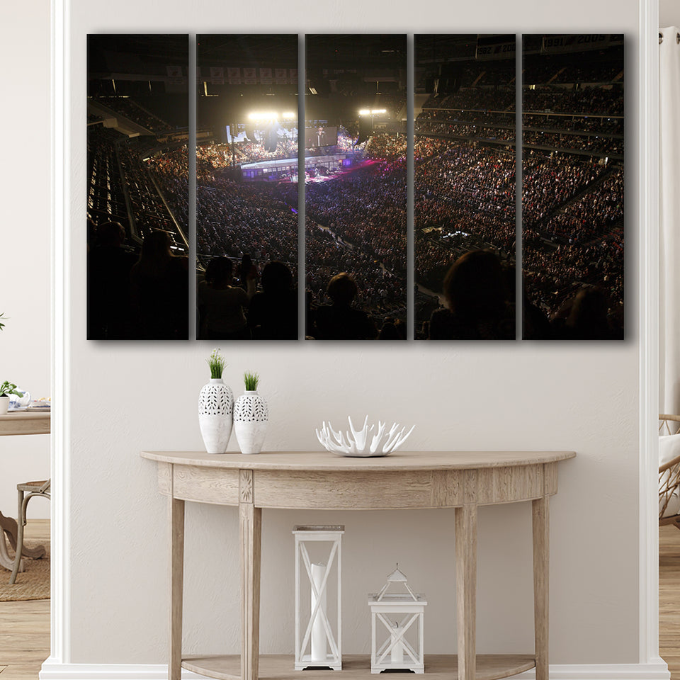 Rw Prudential Center, Stadium Canvas, Sport Art, Gift for him, Multi Panels B, Canvas Prints Wall Art Decor