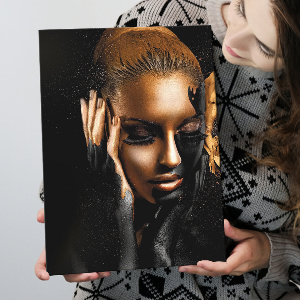 Scandinavian Woman Canvas Prints Wall Art Home Decor - Painting Canvas,Art Prints, Ready to hang