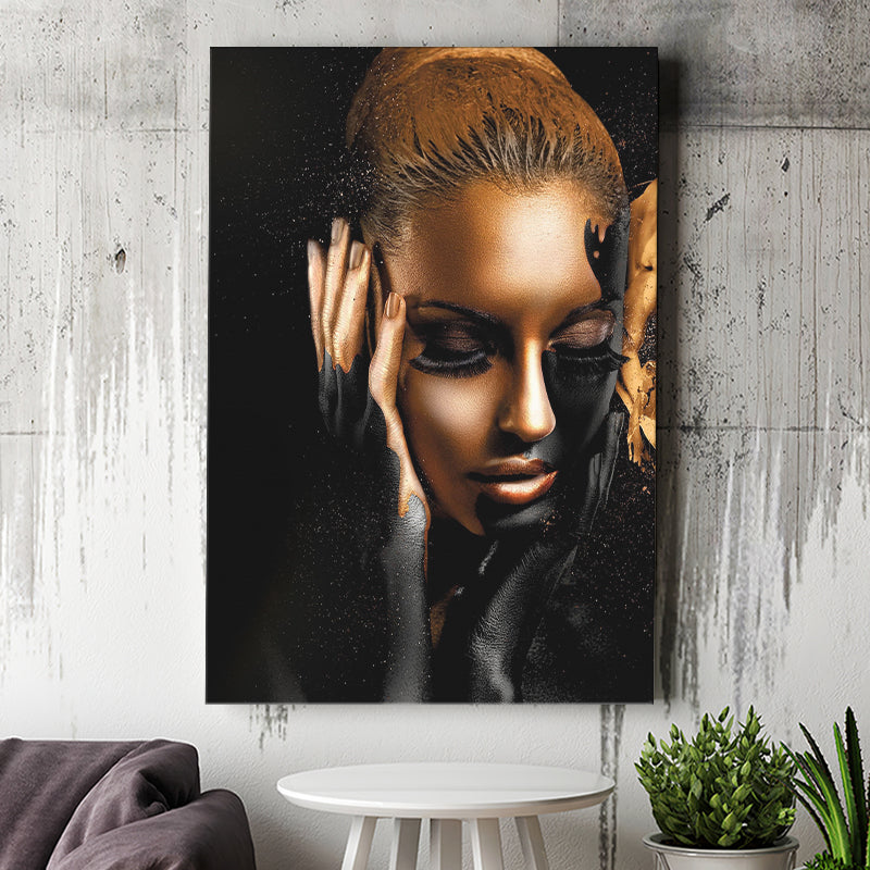 Scandinavian Woman Canvas Prints Wall Art Home Decor - Painting Canvas,Art Prints, Ready to hang