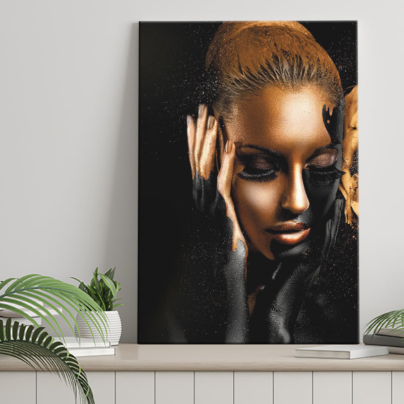 Scandinavian Woman Canvas Prints Wall Art Home Decor - Painting Canvas,Art Prints, Ready to hang