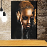 Scandinavian Woman Canvas Prints Wall Art Home Decor - Painting Canvas,Art Prints, Ready to hang
