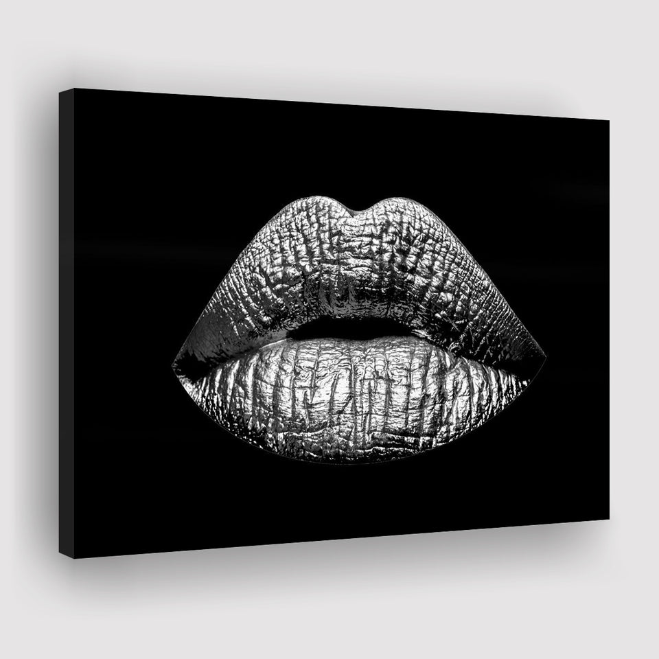 Silver Lips Landscape Canvas Prints Wall Art Home Decor - Painting Canvas, Ready to hang