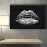 Silver Lips Landscape Canvas Prints Wall Art Home Decor - Painting Canvas, Ready to hang