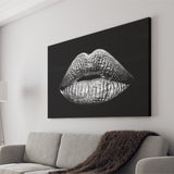 Silver Lips Landscape Canvas Prints Wall Art Home Decor - Painting Canvas, Ready to hang