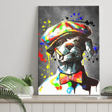 Smoking Cool Boy Pet House Decor Canvas Prints Wall Art Decor - Painting Canvas, Home Decor, Art Print, Art For Sale