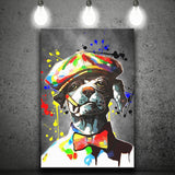 Smoking Cool Boy Pet House Decor Canvas Prints Wall Art Decor - Painting Canvas, Home Decor, Art Print, Art For Sale