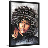 Soulful Woman Framed Art Prints Wall Decor - Art Prints, Framed Picture,For Sale, Ready to hang