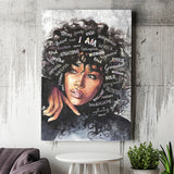 Soulful Woman Canvas Prints Wall Art Home Decor - Painting Canvas,Art Prints, Ready to hang