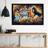 Subdual And Horse Canvas Wall Art - Canvas Print, Framed Canvas, Painting Canvas