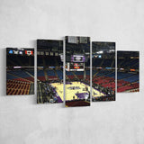 Sacramento Kings Wall Art Sleep Train Arena Stadium Canvas Prints,Multi Panels,Sport Stadium Art Prints, Fan Gift