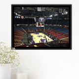Sacramento Kings Wall Art Sleep Train Arena Stadium Framed Canvas Prints,Sport Stadium Art Prints, Fan Gift