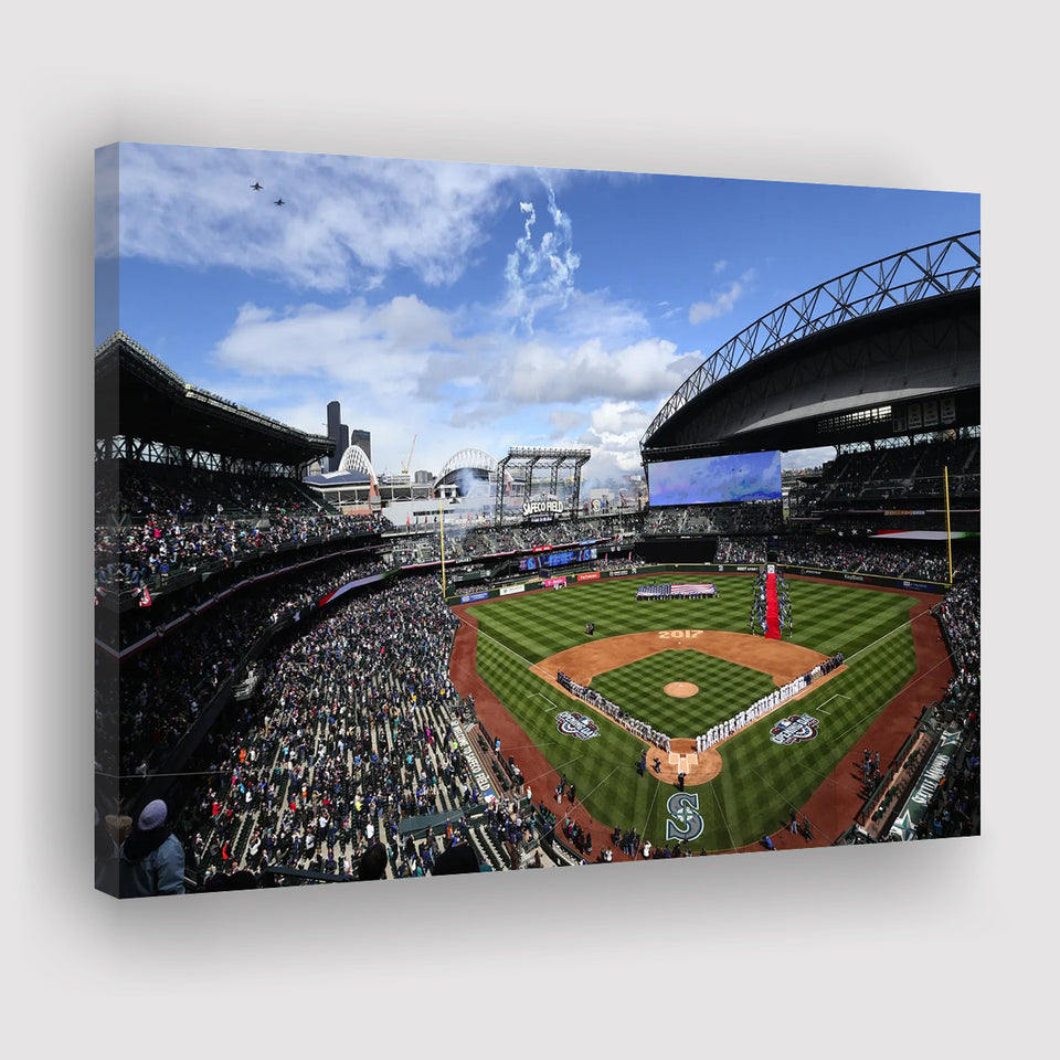 Safeco Field Seattle, Stadium Canvas, Sport Art, Gift for him,V1 Fan Gift, Canvas Prints Wall Art Decor