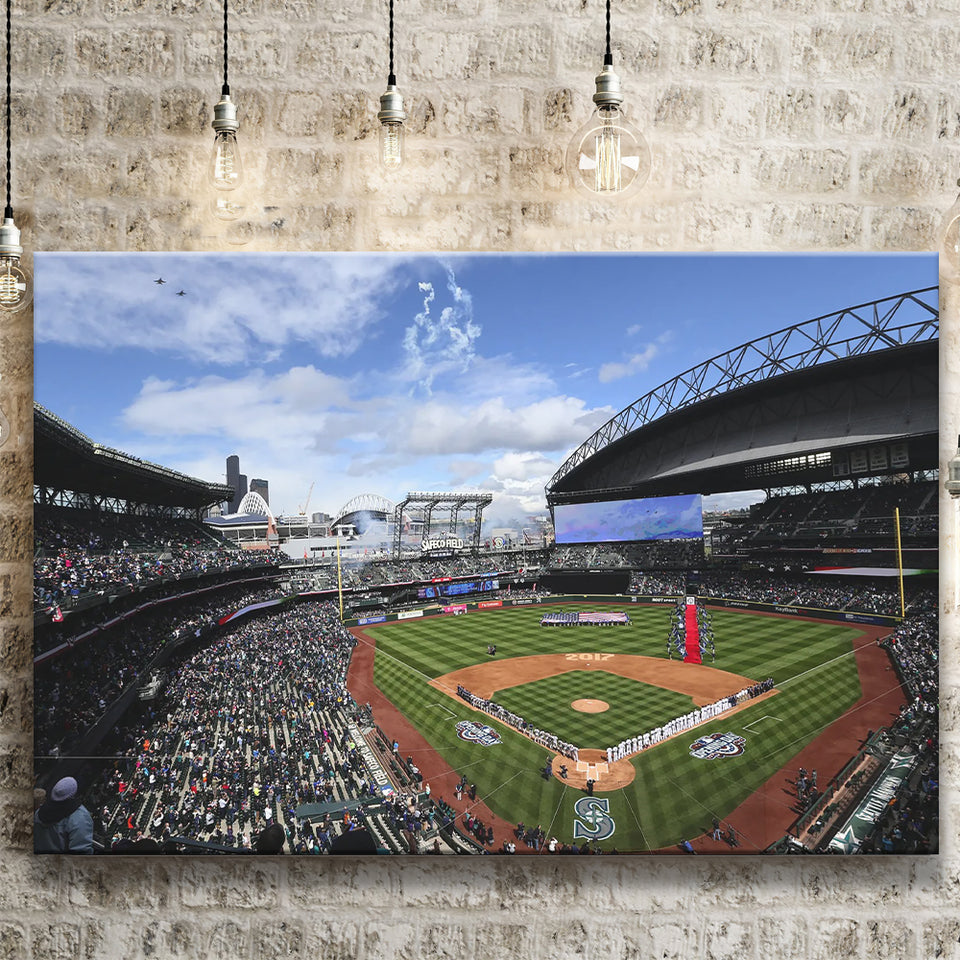 Safeco Field Seattle, Stadium Canvas, Sport Art, Gift for him,V1 Fan Gift, Canvas Prints Wall Art Decor