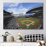 Safeco Field Seattle, Stadium Canvas, Sport Art, Gift for him,V1 Fan Gift, Canvas Prints Wall Art Decor