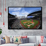 Safeco Field Seattle, Stadium Canvas, Sport Art, Gift for him,100 Framed Art Prints Wall Art Decor, Framed Picture