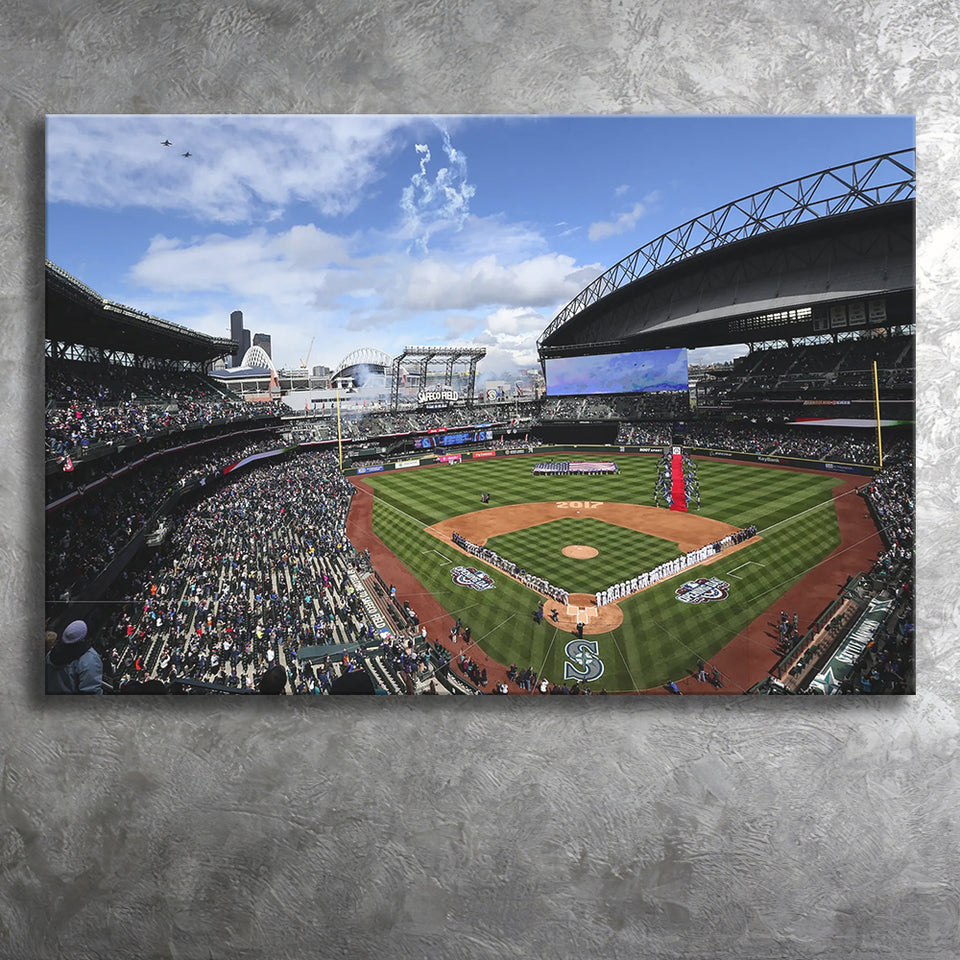Safeco Field Seattle, Stadium Canvas, Sport Art, Gift for him,V1 Fan Gift, Canvas Prints Wall Art Decor