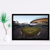 Safeco Field Seattle, Stadium Canvas, Sport Art, Gift for him, Framed Art Prints Wall Art Decor, Framed Picture