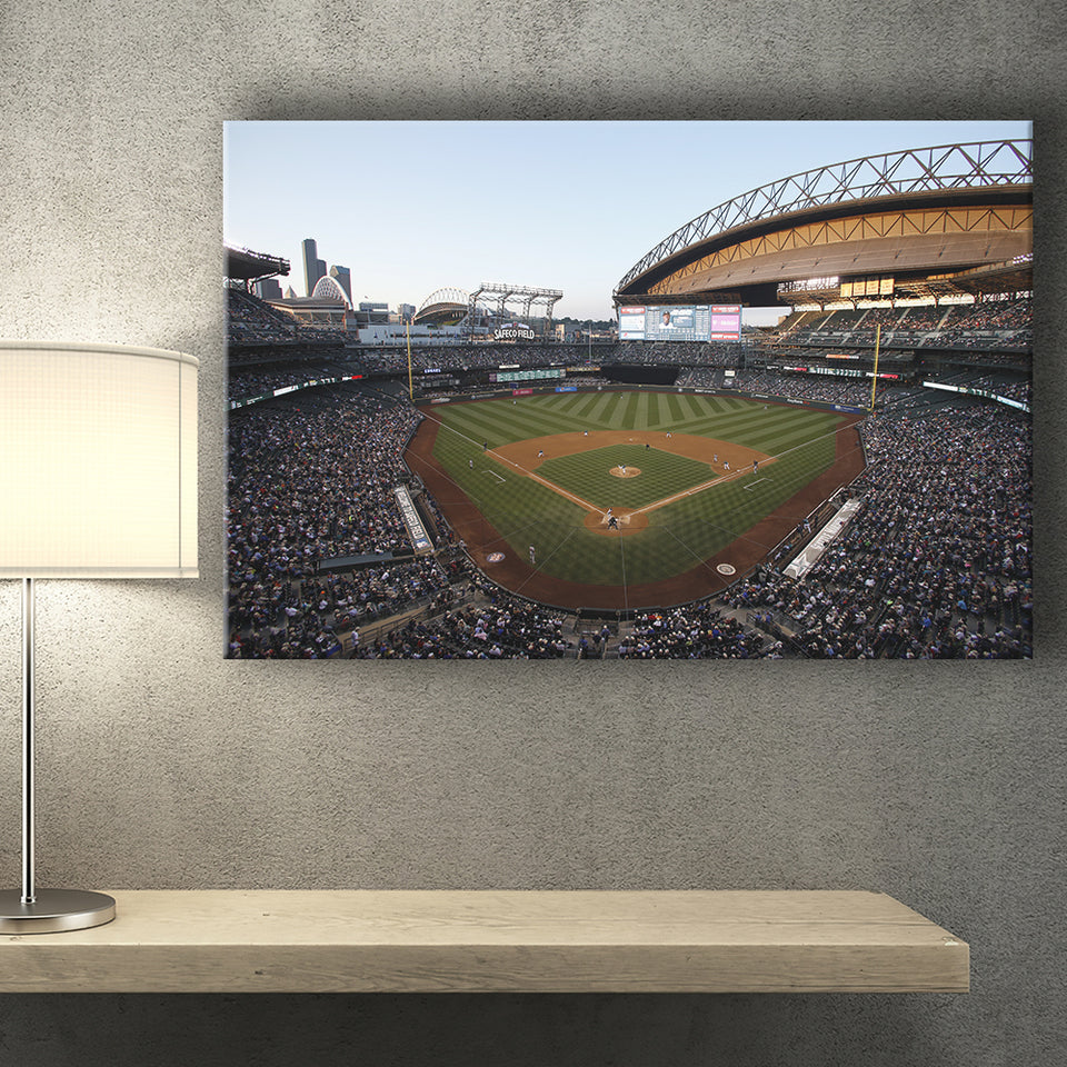 Safeco Field Seattle, Stadium Canvas, Sport Art, Gift for him, Fan Gift, Canvas Prints Wall Art Decor