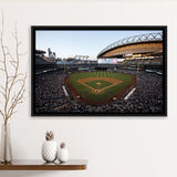 Safeco Field Seattle, Stadium Canvas, Sport Art, Gift for him, Framed Canvas Prints Wall Art Decor, Framed Picture