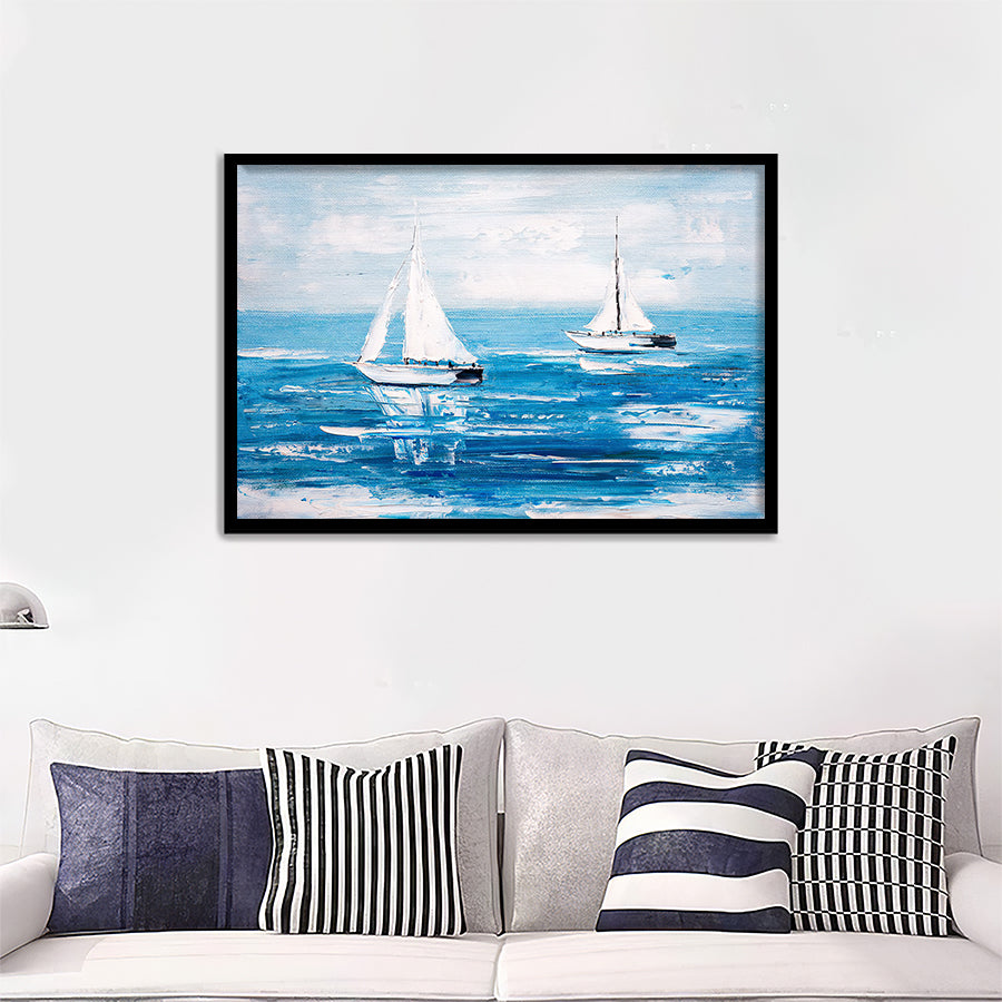 Sailing Boat Framed Wall Art - Framed Prints, Art Prints, Print for Sale, Painting Prints