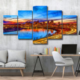 Saint Paul 5 Pieces Canvas Prints Wall Art Decor - Painting Canvas, Mixed Canvas, Multi Panels