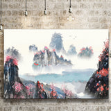 Sakura Canvas Landscape Canvas Prints Wall Art Decor - Painting Canvas,Home Decor, Ready to Hang