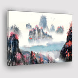 Sakura Canvas Landscape Canvas Prints Wall Art Decor - Painting Canvas,Home Decor, Ready to Hang