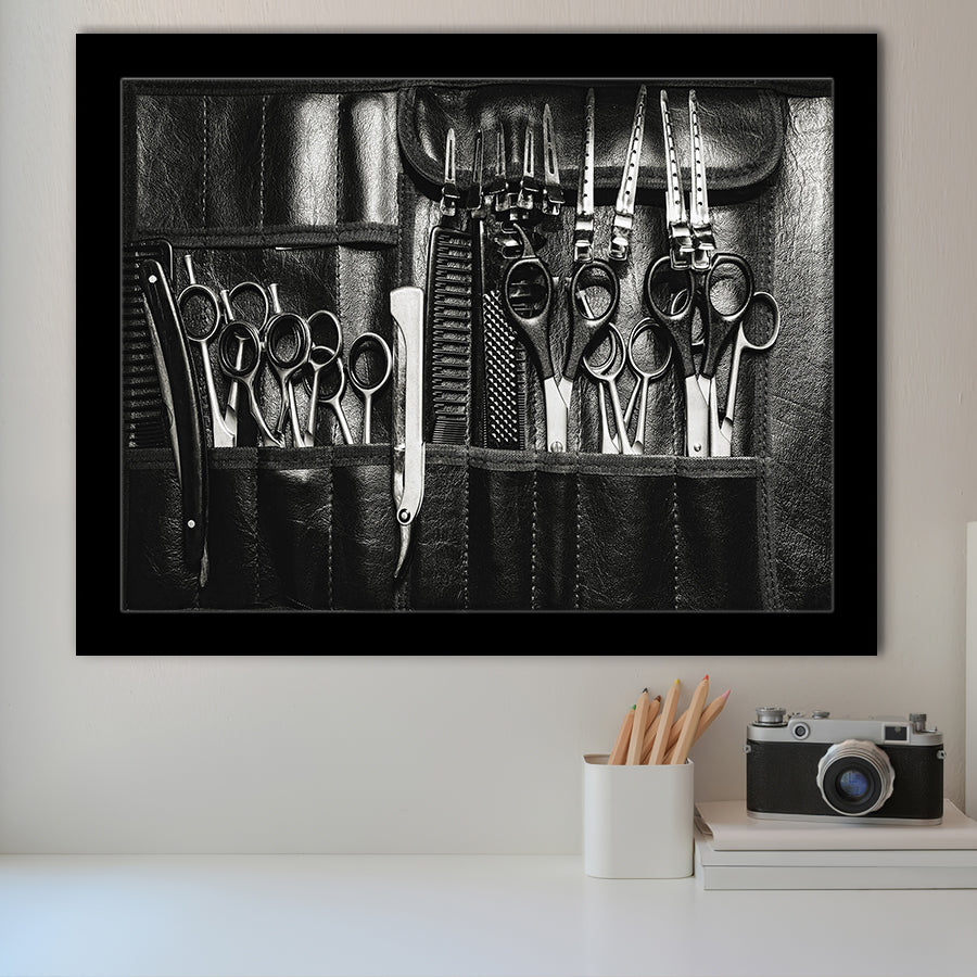 Salon Decor Wall Art Haircare Masterpiece Framed Art Prints Wall Decor - Painting Prints, Framed Picture