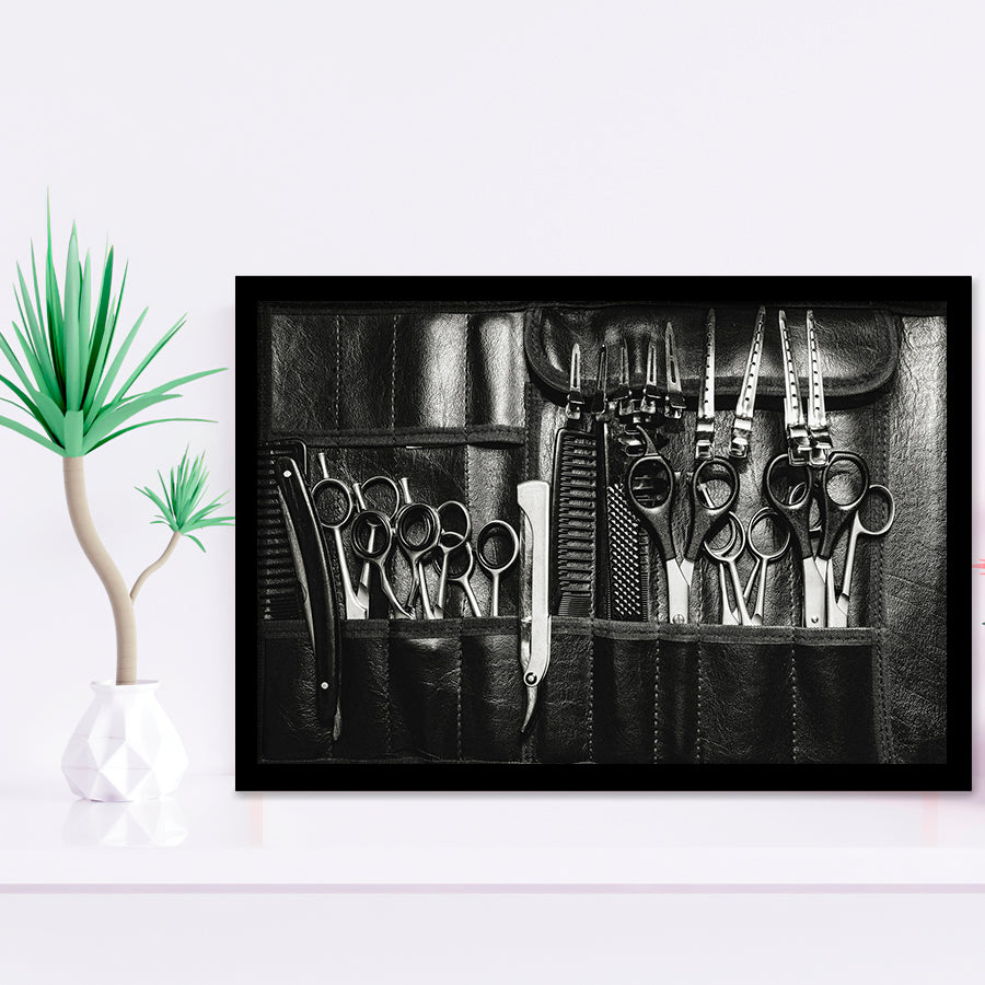 Salon Decor Wall Art Haircare Masterpiece Framed Art Prints Wall Decor - Painting Prints, Framed Picture