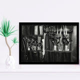 Salon Decor Wall Art Haircare Masterpiece Framed Art Prints Wall Decor - Painting Prints, Framed Picture