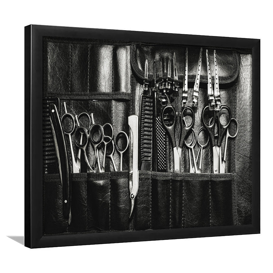 Salon Decor Wall Art Haircare Masterpiece Framed Art Prints Wall Decor - Painting Prints, Framed Picture