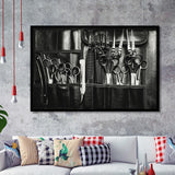 Salon Decor Wall Art Haircare Masterpiece Framed Art Prints Wall Decor - Painting Prints, Framed Picture