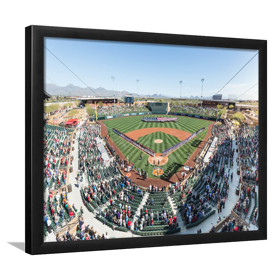 Salt River Fields Stadium, Stadium Canvas, Sport Art, Gift for him,100 Framed Art Prints Wall Art Decor, Framed Picture