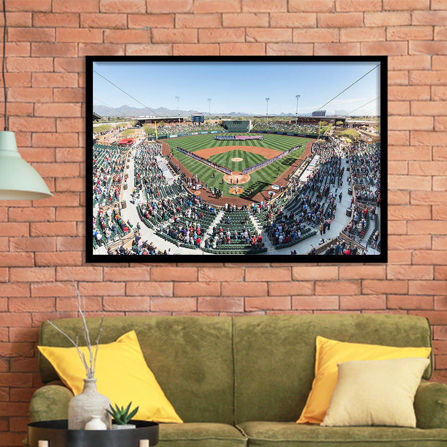 Salt River Fields Stadium, Stadium Canvas, Sport Art, Gift for him,100 Framed Art Prints Wall Art Decor, Framed Picture