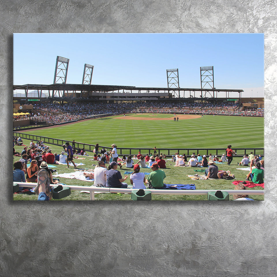 Salt River Fields Stadium, Stadium Canvas, Sport Art, Gift for him, Fan Gift, Canvas Prints Wall Art Decor