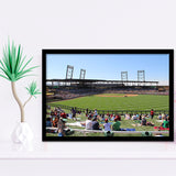 Salt River Fields Stadium, Stadium Canvas, Sport Art, Gift for him, Framed Art Prints Wall Art Decor, Framed Picture
