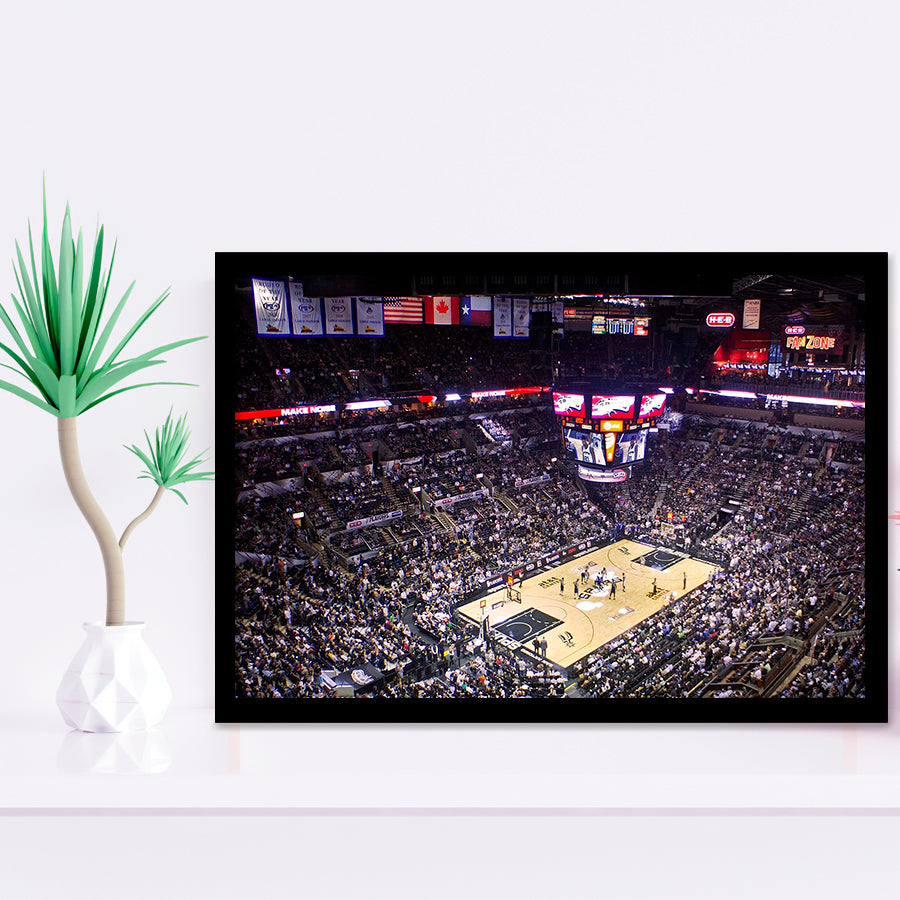 San Antonio Spurs Wall Art ATT Center Stadium Art Prints,Sport Stadium Art Prints, Fan Gift, Wall Decor