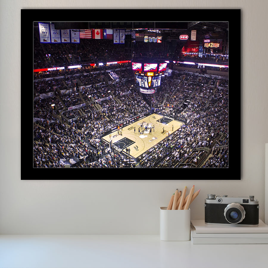 San Antonio Spurs Wall Art ATT Center Stadium Art Prints,Sport Stadium Art Prints, Fan Gift, Wall Decor